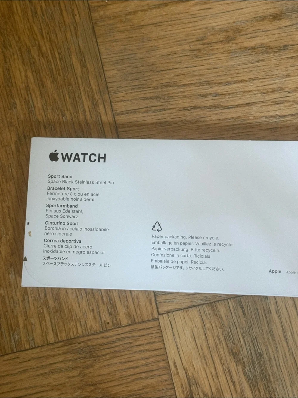 Black Apple Watch band brand new